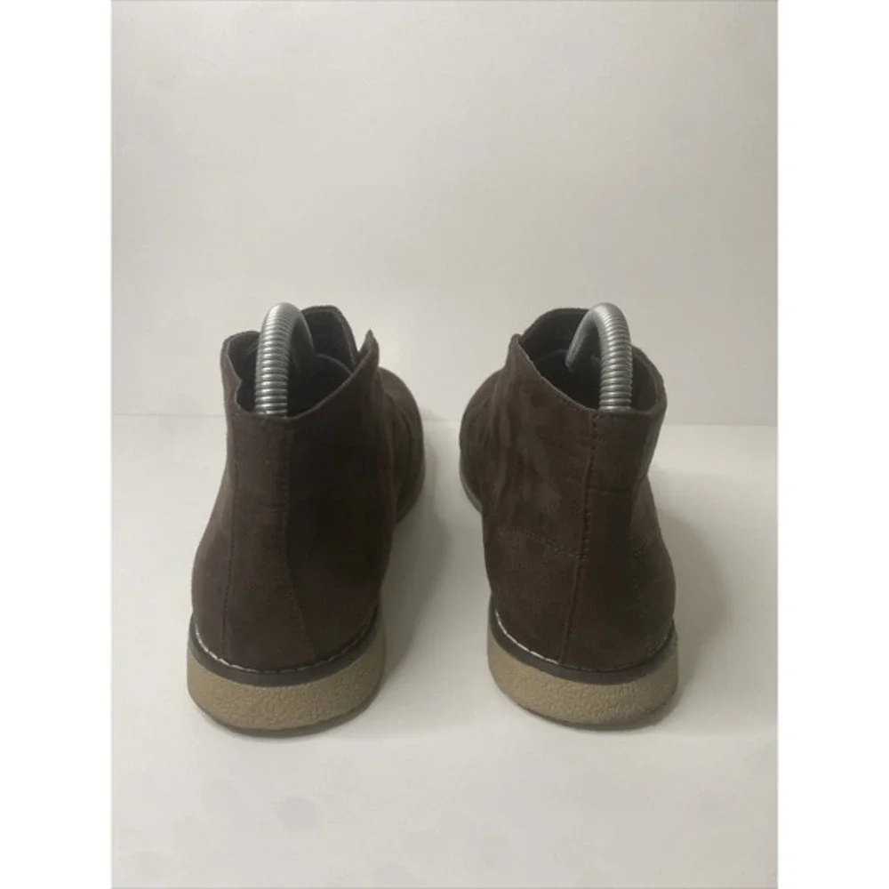 London Fog Men's Broadstreet Chukka Boot Brown Casual Walking 9M PG601M VERYGOOD